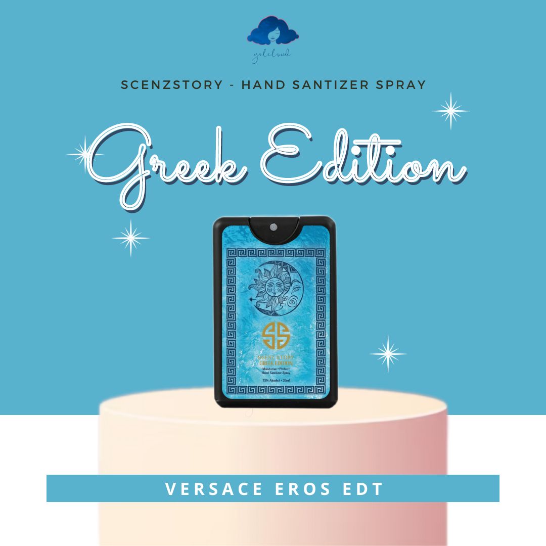 Scenzstory Singapore Hand Sanitizer Spray Greek Edition