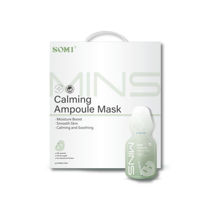 SOM1 MINS Silk Ampoule Mask Carton Box (Calming)