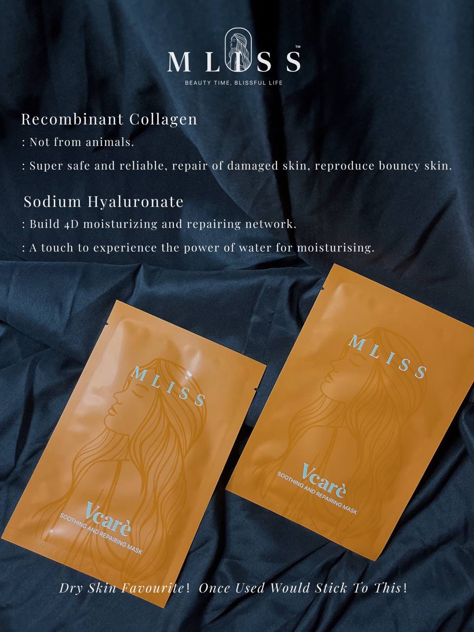 MLISS Vcare Soothing and Repairing Mask